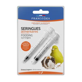 Visuel 1 du produit Seringue alimentaire pour rongeurs et oiseaux Francodex - x 2