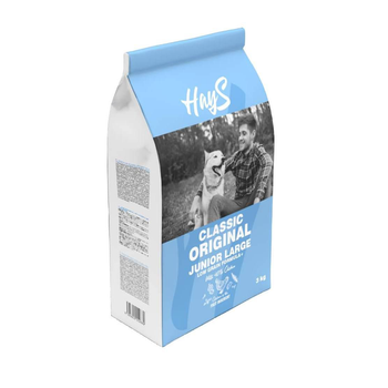 Visuel 1 du produit Croquette pour chiot de grande race au poulet Hays Classic - 3 kg