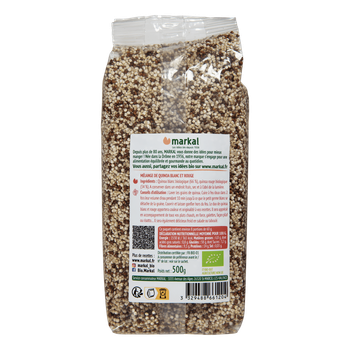 Visuel 1 du produit Quinoa duo rouge et blanc Markal - 500 g