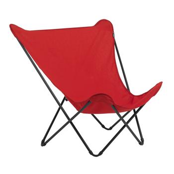 Visuel 1 du produit Fauteuil acier et toile polyester garance Pop Up XL air - 91 x 83 x 87 cm