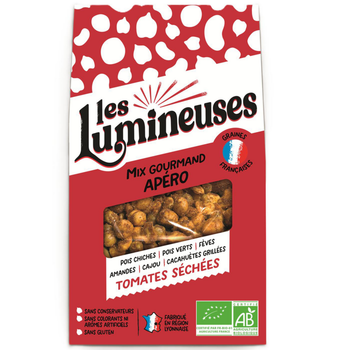 Visuel 1 du produit Mélange gourmand tomates séchées bio Les Lumineuses - 90 g