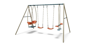 Visuel 1 du produit Portique en métal Aléo by Trigano Luna 4 agrès - H 2,20 m