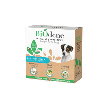 Visuel 1 du produit Shampooing solide pour chiot Biodène - 100 g