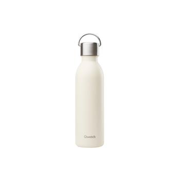 Visuel 1 du produit Bouteille isotherme en inox recyclé Qwetch Active Matt sable - 600 ml