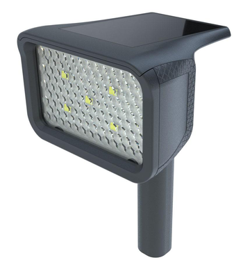 Visuel 1 du produit Eclairage extérieur power spot pro 100 lm coloris gris en aluminium Watt & Home - 18 cm