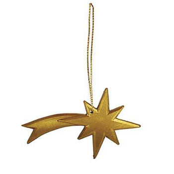 Visuel 1 du produit Décor de crèche de Noël étoile du berger Santons Escoffier - 8 x 5,5 cm