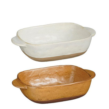 Visuel 1 du produit Plat au four en céramique Elm - 28 x 16,5 x H 7 cm