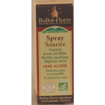 Visuel 1 du produit Spray sans alcool Ballot Flurin Sourire - 15 ml