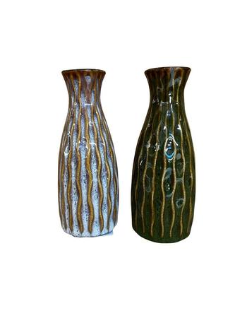 Visuel 1 du produit Vase soliflore en céramique Artisan - Ø 6,2 x H 15,3 cm