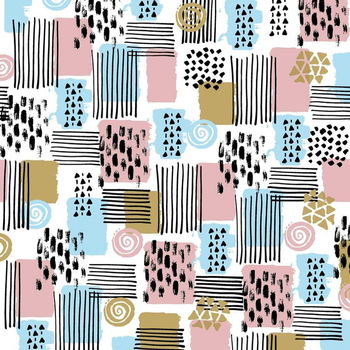 Visuel 1 du produit Serviettes en papier 3 plis x 20 Pattern mix - 33 x 33 cm