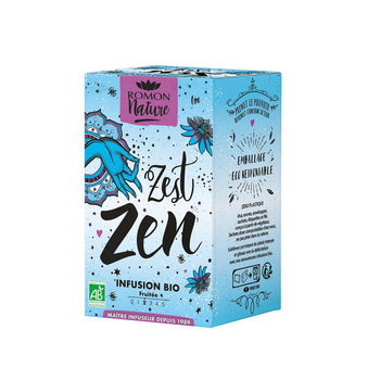 Visuel 1 du produit Tisane Zest zen bio Romon Nature - 16 sachets