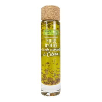 Visuel 1 du produit Huile d’olive bio au citron Savor et Sens - 20 cl
