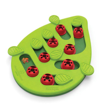 Visuel 1 du produit Jeu d'intelligence pour chat coloris vert Nina Ottosson Buggin'out - 37 x 24,5 x 3,2 cm