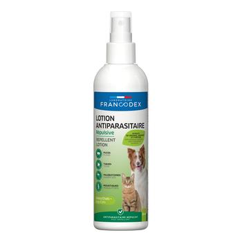 Visuel 1 du produit Lotion insectifuge pour chien et chat Francodex - 250 ml
