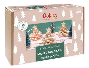 Visuel 1 du produit Coffret atelier pâtisserie Ookies Mon beau sapin roi des sablés