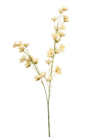 Visuel 1 du produit Tige artificielle en tissu de renoncule beige - Ø 15 x H 85 cm