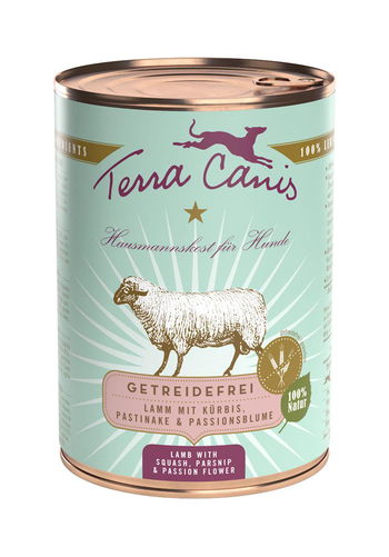 Visuel 1 du produit Aliment complet pour chien sans céréales Terra Canis agneau – 400 g
