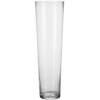 Visuel 1 du produit Vase conique en verre transparent Bolla - Ø 18 x H 60 cm