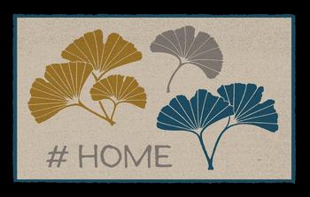 Visuel 1 du produit Tapis brosse coco imprimé home Ginko E/C Sweetsol - 40 x 60 cm