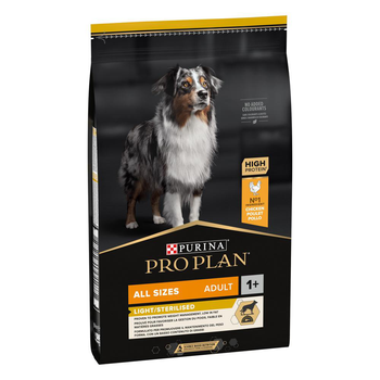 Visuel 1 du produit Croquette pour chien adulte stérilisé light au poulet Pro Plan - 7 kg