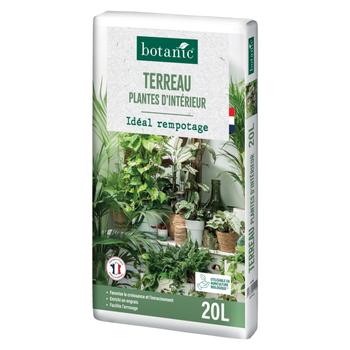 Visuel 1 du produit Terreau pour plantes d'intérieur botanic® - 20 L