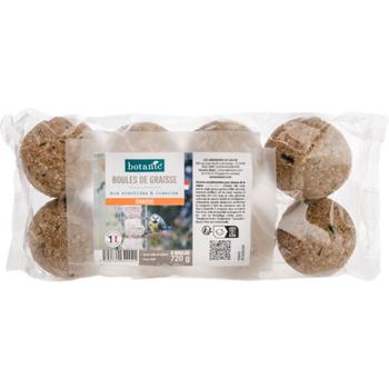 Visuel 1 du produit Boules de graisse aux arachides et insectes botanic® x 8 - 720 g