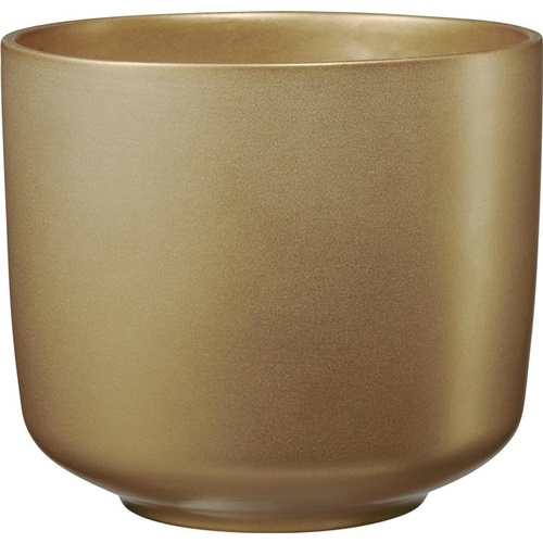 Visuel 1 du produit Cache-pot en céramique Pearl or Bari - Ø 13 x H 12 cm