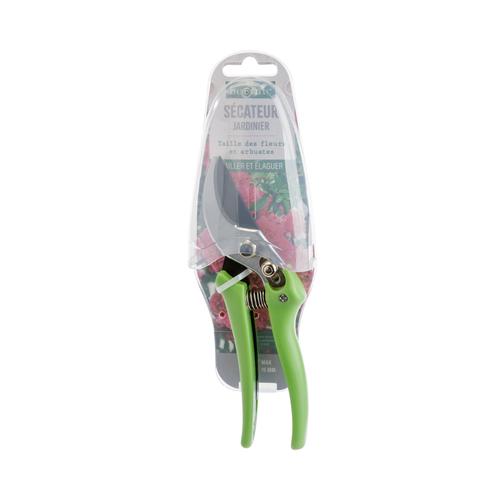 Visuel 1 du produit Sécateur de jardin coupe franche avec étui botanic® - 15 mm