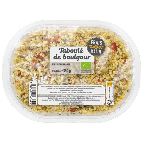 Visuel 1 du produit Taboulé de boulgour bio Frais et malin - 350 g