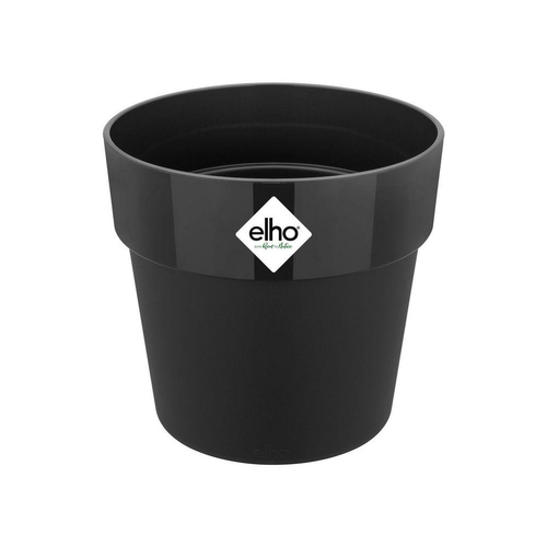 Visuel 1 du produit Cache-pot en polypropylène Elho B.for original rond living noir - Ø 18 cm