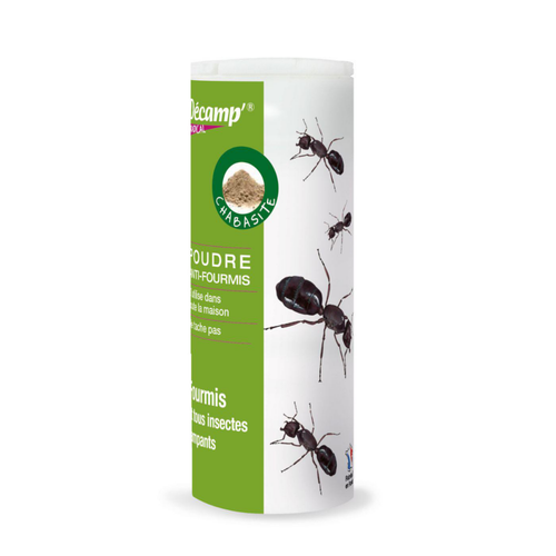 Visuel 1 du produit Poudre anti-fourmis et insectes rampants - Décamp Chabasite 200 g