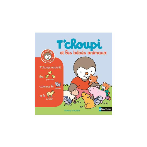 Visuel 1 du produit Le livre " T'choupi et les bebes animaux " aux Éditions Nathan