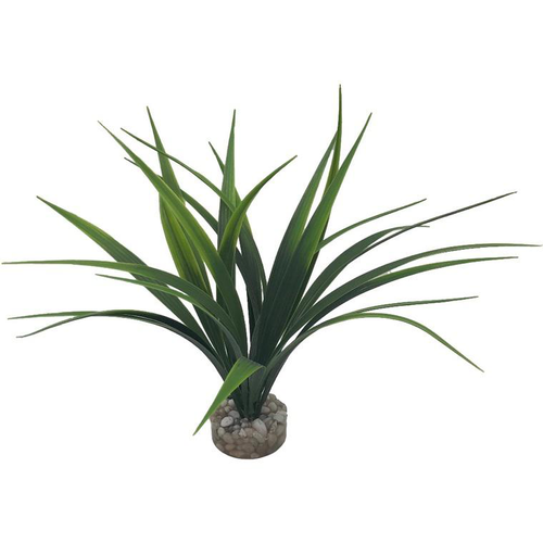 Visuel 1 du produit Décoration pour aquarium en résine coloris vert herbe marine (livré aléatoirement parmi plusieurs couleurs)