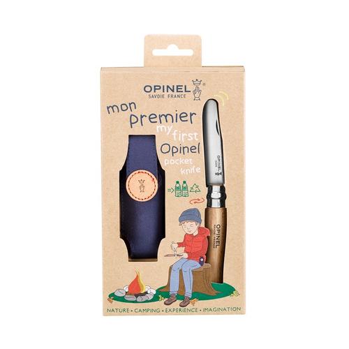 Visuel 1 du produit Coffret mon 1er Opinel inox/hêtre avec étui - 12,2 x 3 x 23,5 cm
