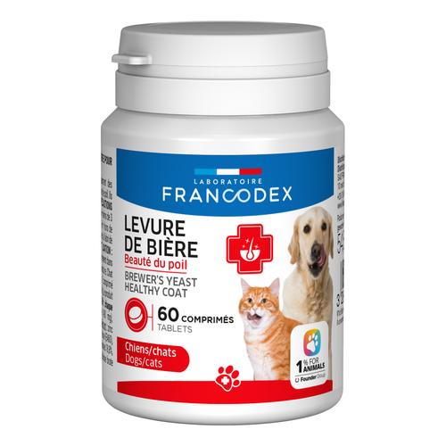 Visuel 1 du produit Levure de bière pour chien et chat - 60 comprimés