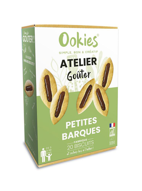 Visuel 1 du produit Box atelier goûter Ookies petites barques - 450 g