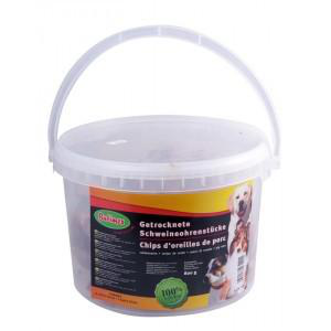 Visuel 1 du produit Friandise pour chien chips de porc en seau en vrac Bubimex