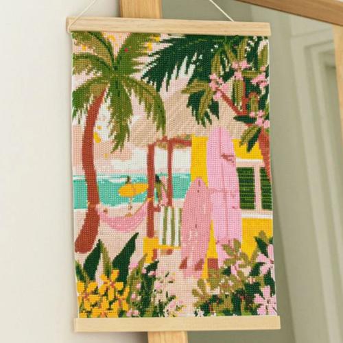 Visuel 4 du produit Peinture à diamanter Surfboards Petit Diamond by La Petite Épicerie - 25,5 x 33 cm