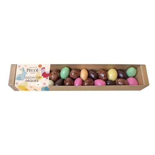 Visuel 1 du produit Réglette de chocolats Jardin de Pâques Pecou