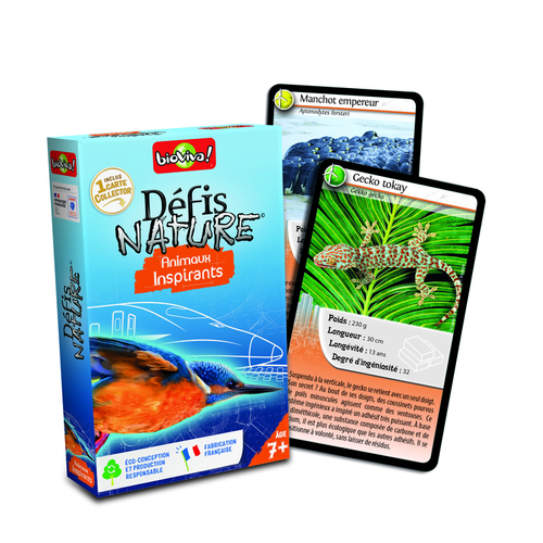 Visuel 1 du produit Jeu de cartes Bioviva Animaux inspirants