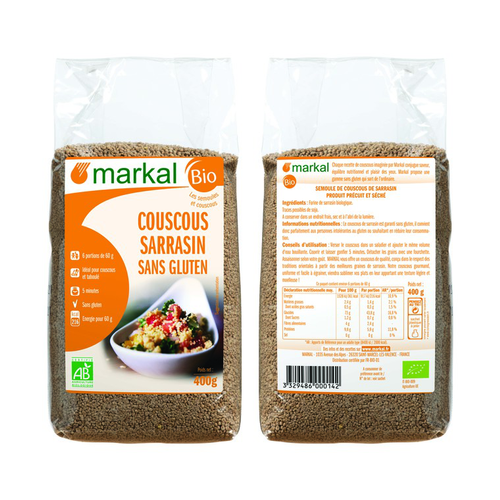 Visuel 1 du produit Couscous de sarrasin bio en sachet de 400 g