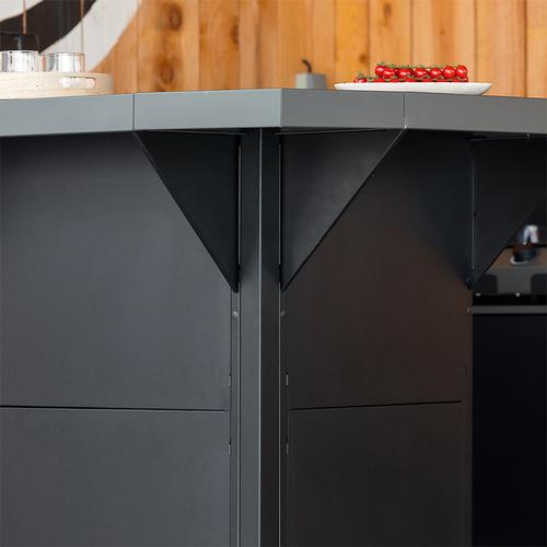 Visuel 3 du produit Plateau + Cornière d'Angle MODULO 35 cm Gris Cargo Eno