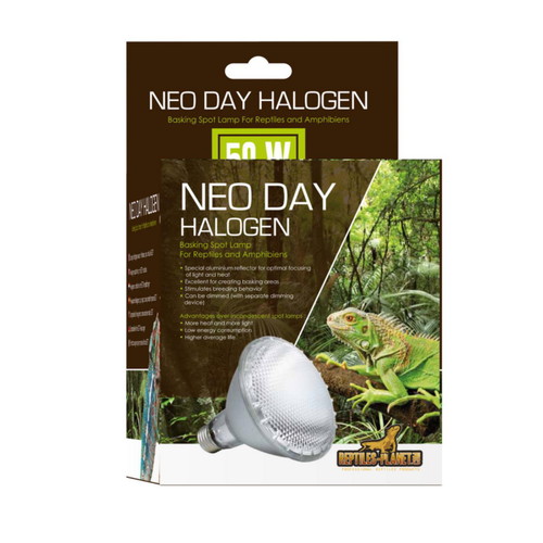 Visuel 1 du produit Lampe pour terrarium Reptile Planet Neo Day Halogène 50W