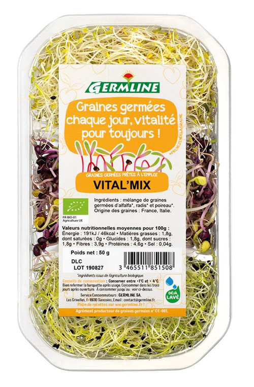 Visuel 2 du produit Alfalfa Vital'Mix bio Germline - 50 g