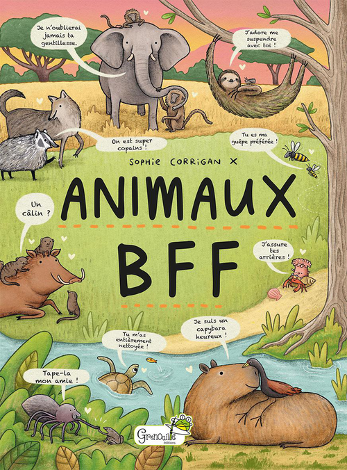 Visuel 1 du produit Livre "Animaux bff" Artemis
