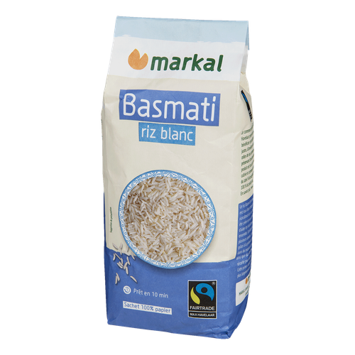 Visuel 1 du produit Riz basmati blanc bio Markal - 1 kg