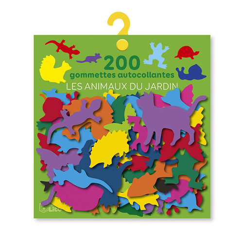 Visuel 1 du produit Gommettes "Les animaux du jardin"