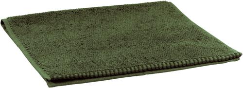 Visuel 1 du produit Serviette invité en coton coloris romarin Vivaraise Bora - 50 x 30 cm