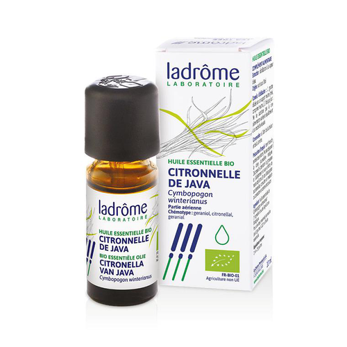 Visuel 1 du produit Huile essentielle bio de Citronnelle de Java Ladrôme - 10 ml