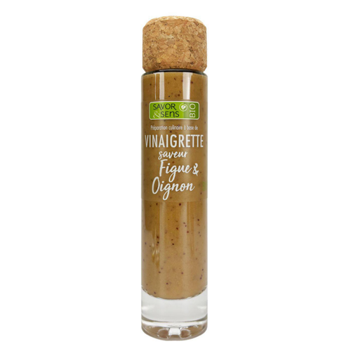 Visuel 1 du produit Vinaigrette bio figue & oignon Savor et Sens - 20 cl